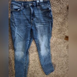 Time and Tru Women's Skinny Jeans - Classic Blue